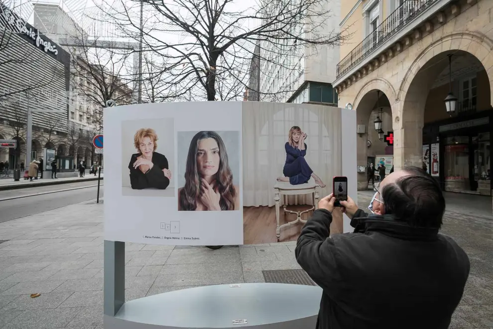 Exposición del fotógrafo Jorge Fuembuena en el centro de Zaragoza