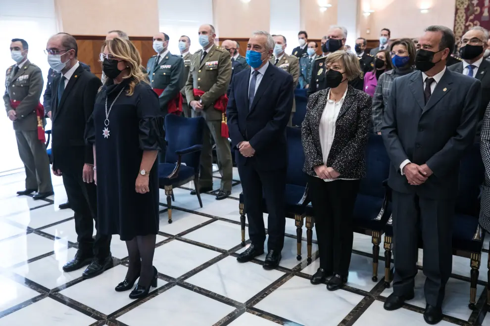 Fotos del acto de celebración del 43 aniversario de la Constitución, que ha tenido lugar en la Delegación del Gobierno en Zaragoza