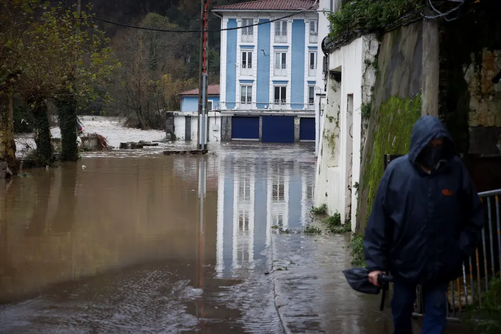 Gobierno Vasco mantiene la alerta y prevé desbordamientos próximas 24 horas