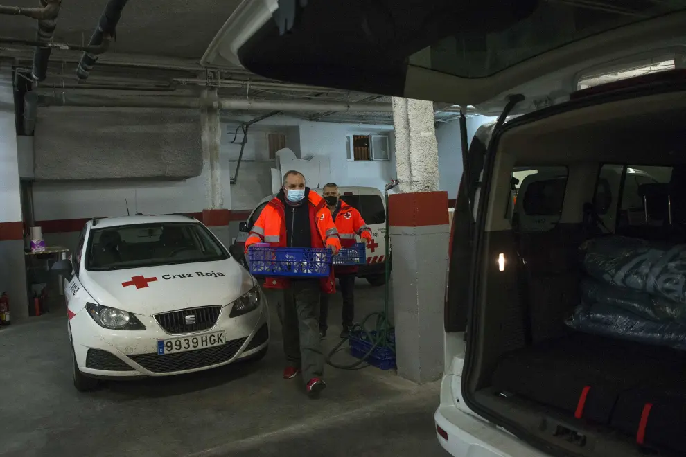 Cruz Roja refuerza su equipo de atención a personas sin hogar en Zaragoza