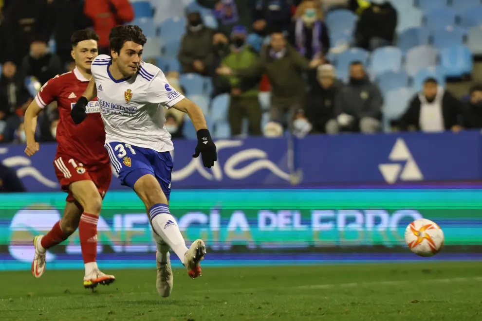 El Real Zaragoza se ha enfrentado este martes al Brugos en la eliminatoria de la Copa del Rey en La Romareda.