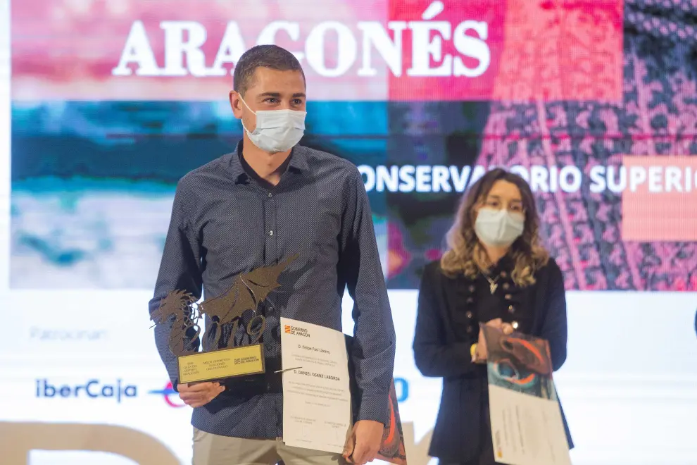 Los deportistas Inés Bergua (Gimnasia Rítmica) y Gabriel Torralba (Ciclismo) han sido los ganadores del premio al Mejor Deportista del año 2019 mientras que María Laborda y Daniel Osanz, ambos de Montañismo, lo han sido en 2020.