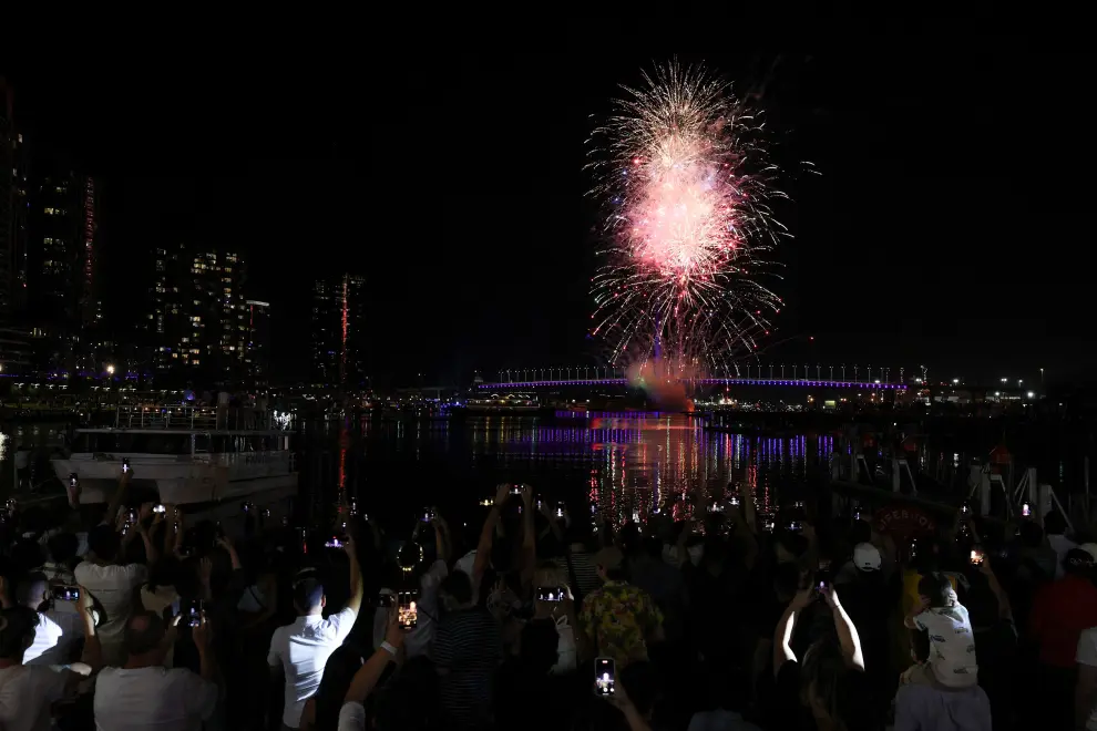 Año Nuevo 2022 en Australia: foto de celebraciones en Melbourne