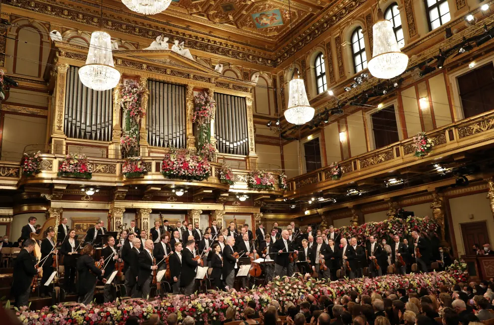 Concierto de Año Nuevo en Viena 2022.