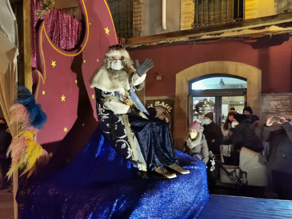 Cabalgata de los Reyes Magos en Jaca.