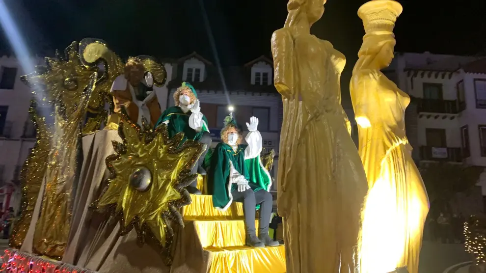 Cabalgata de los Reyes Magos en Sabiñanigo.