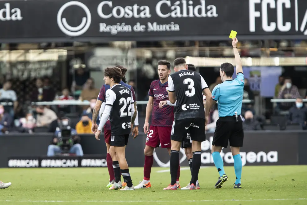 Imágenes del partido de la SD Huesca de este sábado, contra el FC Cartagena.