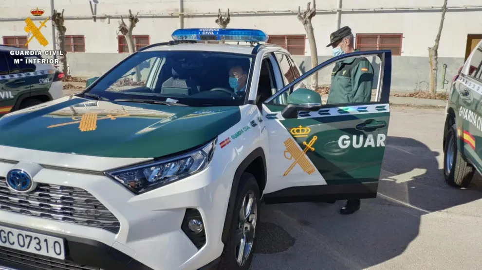 La Guardia Civil moderniza su parque móvil en Zaragoza con 21 nuevos vehículos