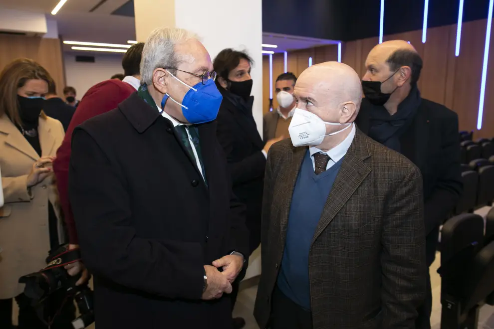 Encuentro con motivo del centenario de la Federación Aragonesa de Fútbol