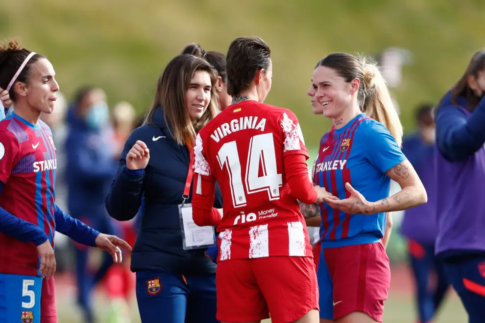 Virginia Torrecilla vuelve a vestir la camiseta del Atlético de Madrid tras superar un tumor.