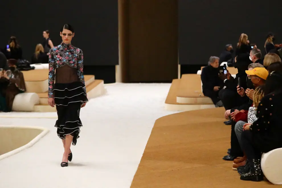Chanel Haute Couture Spring/Summer 2022 collection show in Paris