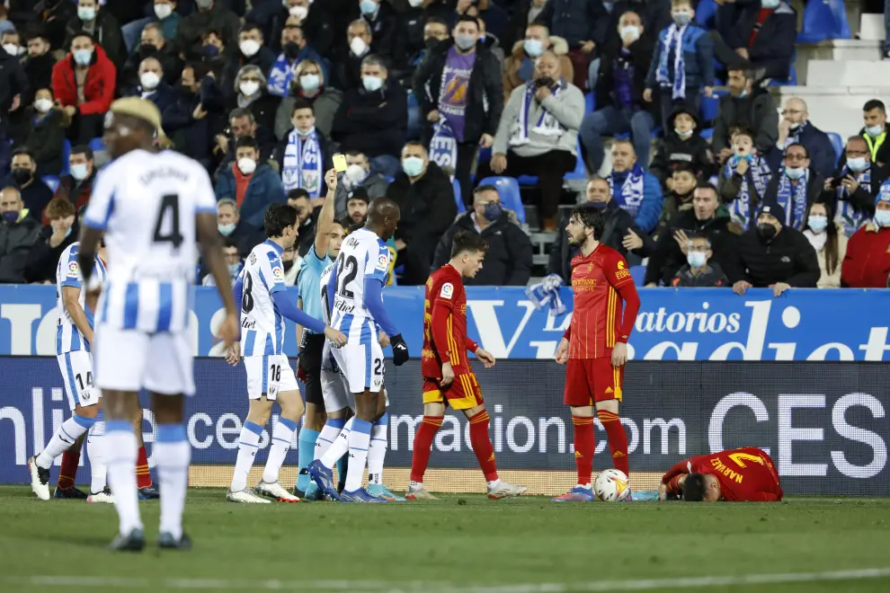 Foto del partido Leganés-Real Zaragoza, de la jornada 27 de Segunda División