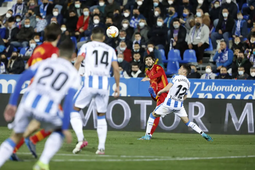Foto del partido Leganés-Real Zaragoza, de la jornada 27 de Segunda División