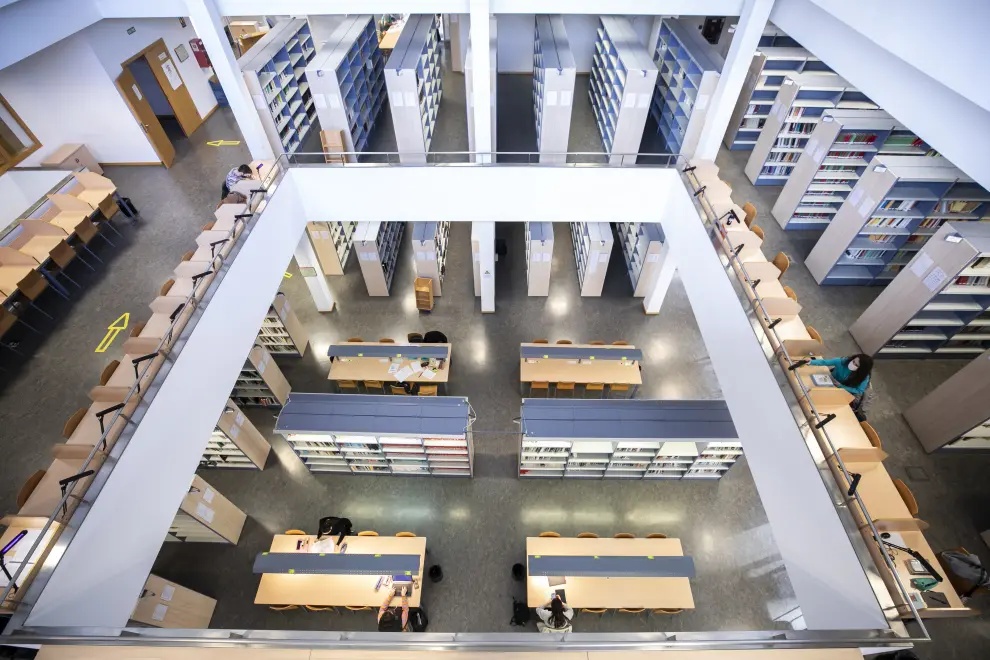 La Biblioteca María Moliner de la Universidad de Zaragoza cumple 110 años.