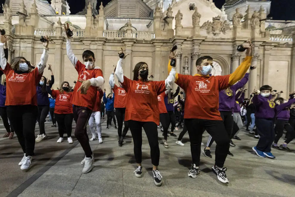 Flashmob jotero por el Día Internacional de la Lucha contra el Cáncer Infantil.