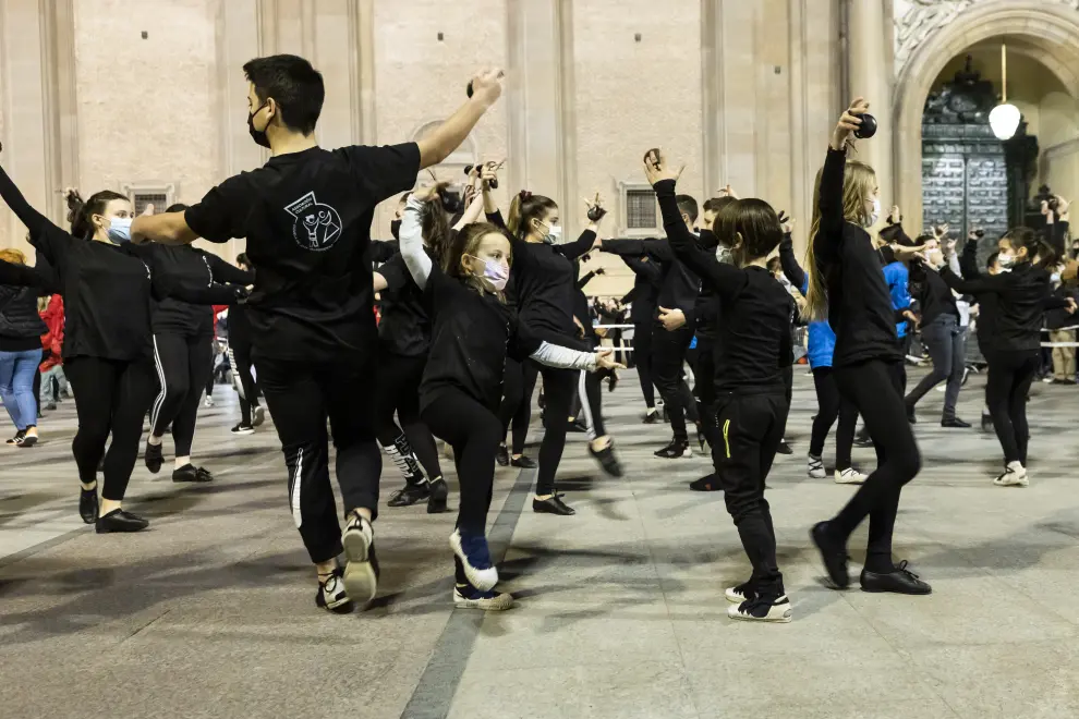 Flashmob jotero por el Día Internacional de la Lucha contra el Cáncer Infantil.