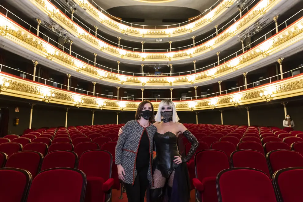 Presentación de The Hole X, en el Teatro Principal de Zaragoza