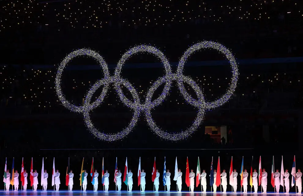 2022 Beijing Olympics - Closing Ceremony - National Stadium, Beijing, China - February 20, 2022. General view during the closing ceremony. REUTERS/David W Cerny OLYMPICS-2022-CLOSING/
