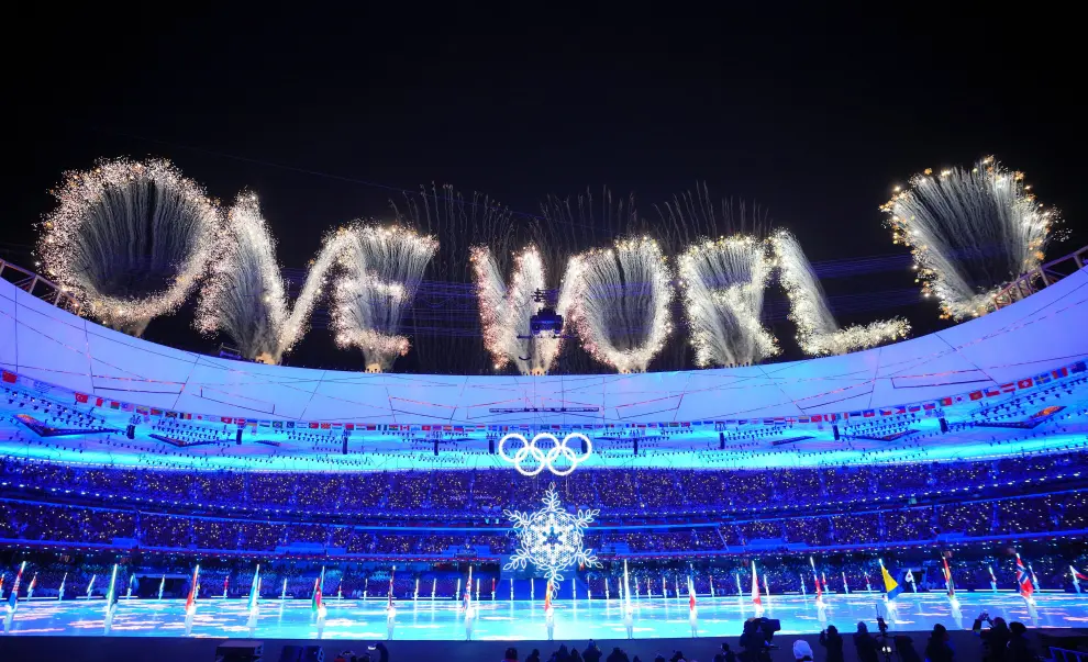 Ceremonia de clausura de los Juegos Olímpicos de invierno de Pekín
