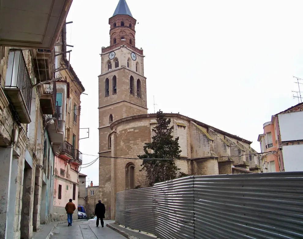La asociación de vecinos del Casco teme por el deterioro del centro histórico de Fraga.