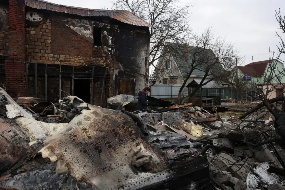 Segundo día del conflicto en Ucrania