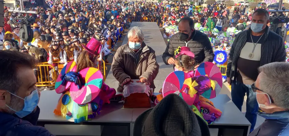 Carnaval de Fraga en 2022.