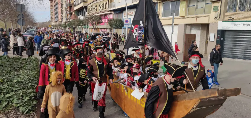 Carnaval de Fraga en 2022.