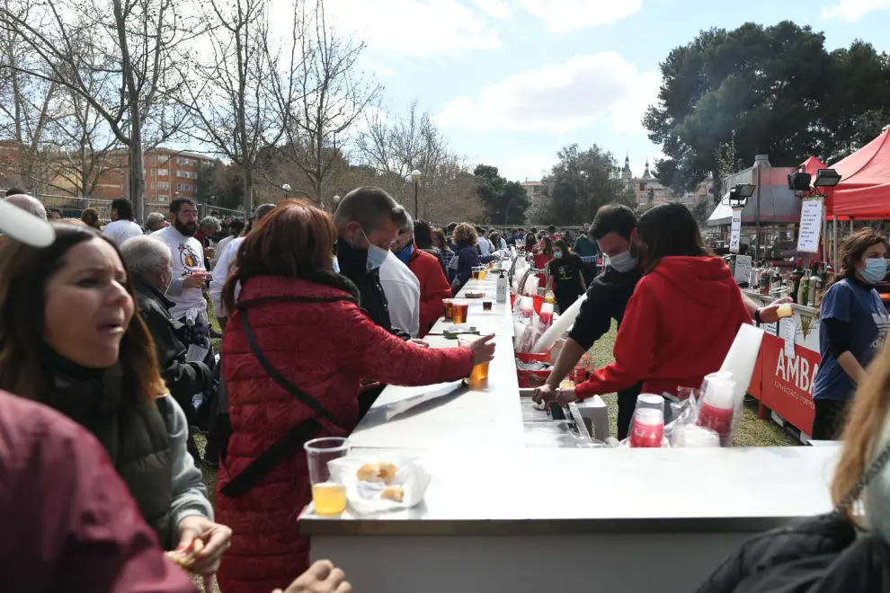 Fiesta de la Cincomarzada en Zaragoza, en imágenes