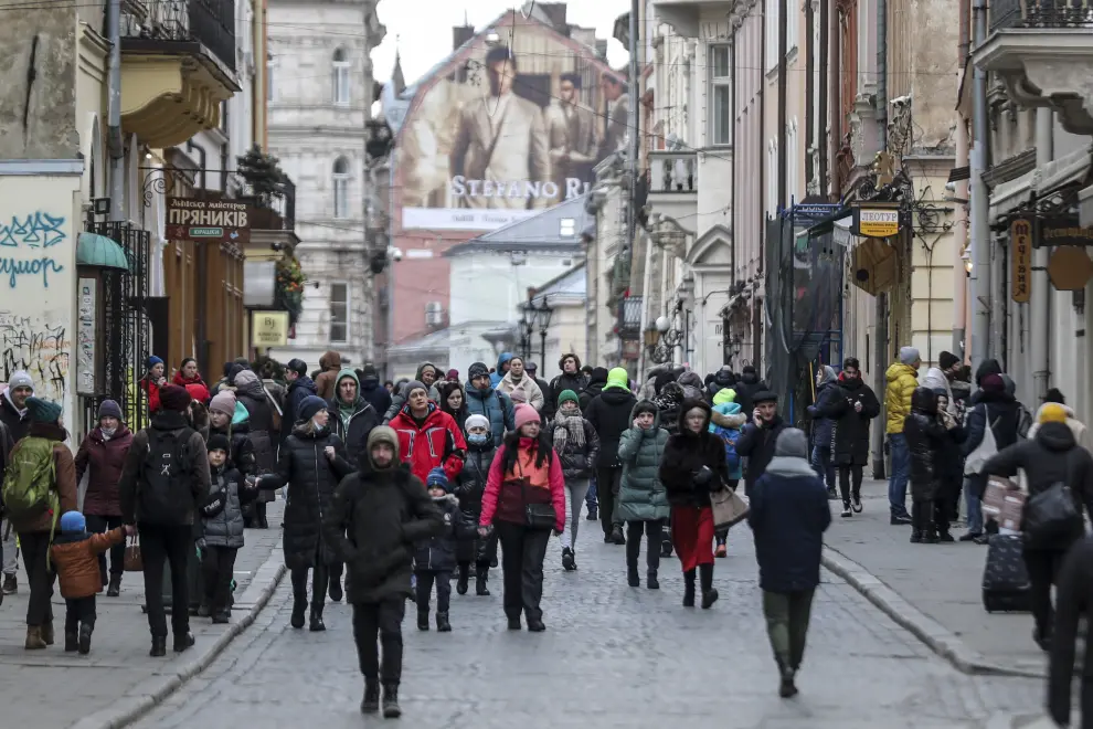 Daily life in Lviv, Ukraine, amid Russian invasion
