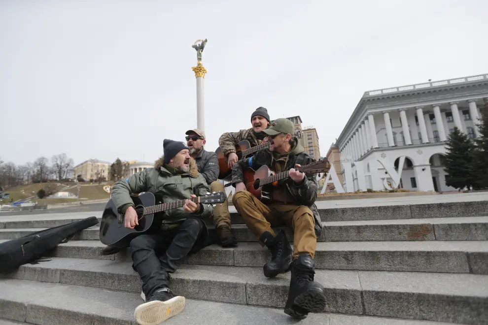 Daily life in Kyiv amid Russia's invasion of Ukraine