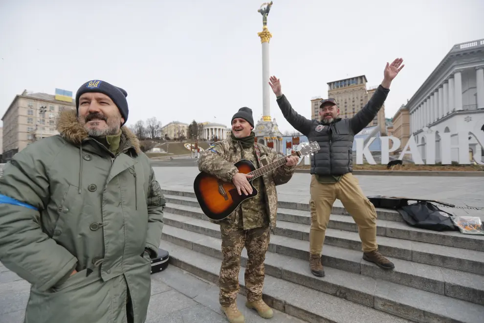 Daily life in Kyiv amid Russia's invasion of Ukraine