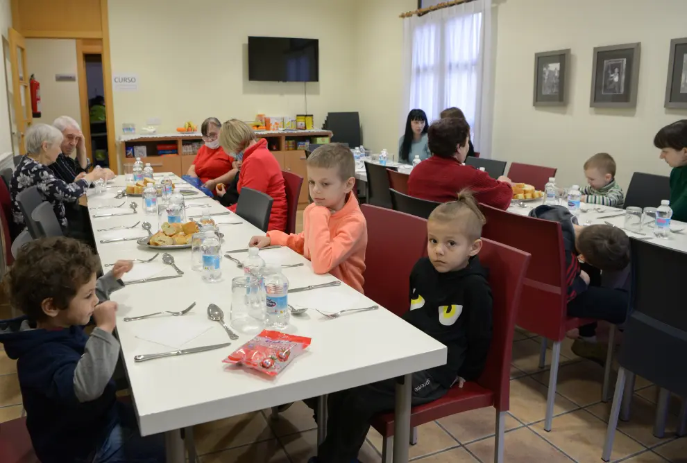Refugiados ucranianos en Utrillas