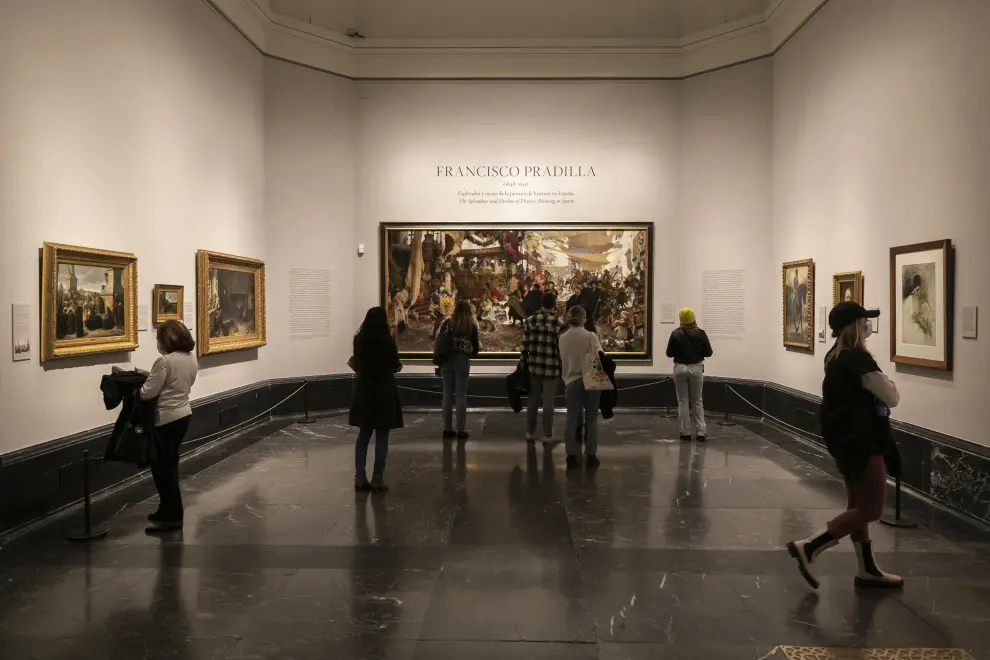 Exposición de Francisco Pradilla en el Museo Del Prado.