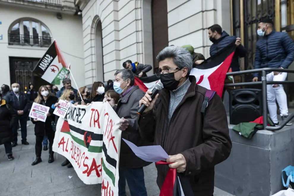 Cientos de personas piden en Zaragoza la autodeterminación del pueblo saharaui