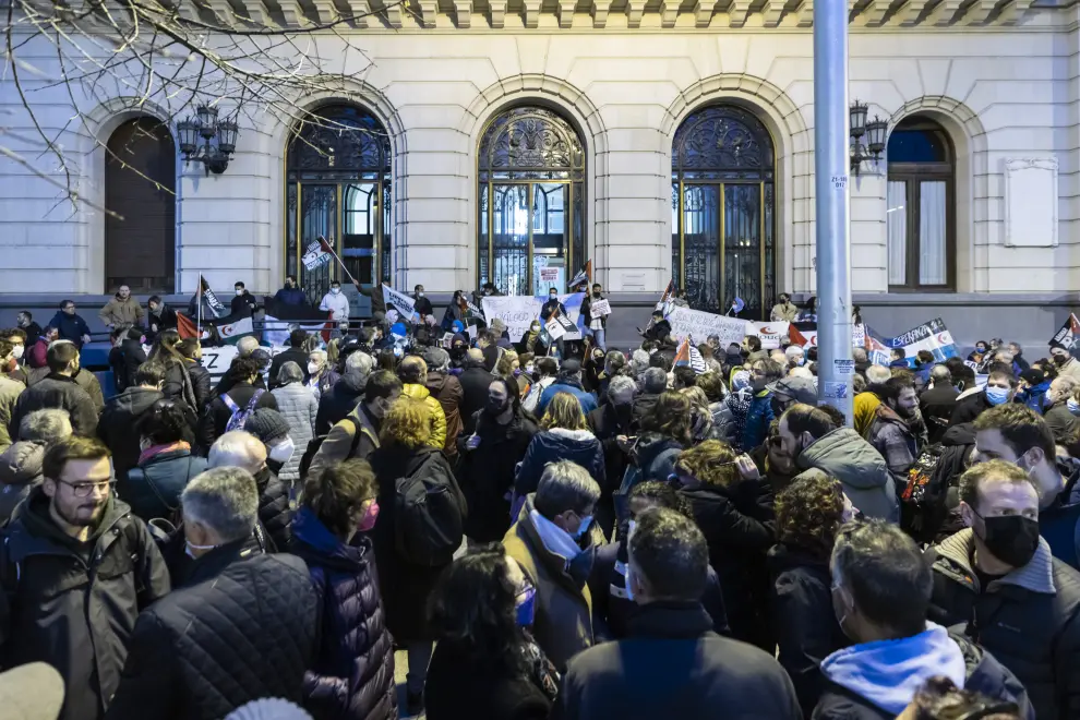 Cientos de personas piden en Zaragoza la autodeterminación del pueblo saharaui