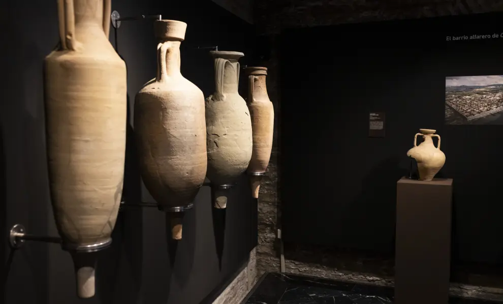 La cerámica de Caesaraugusta se expone en el Torreón Fortea