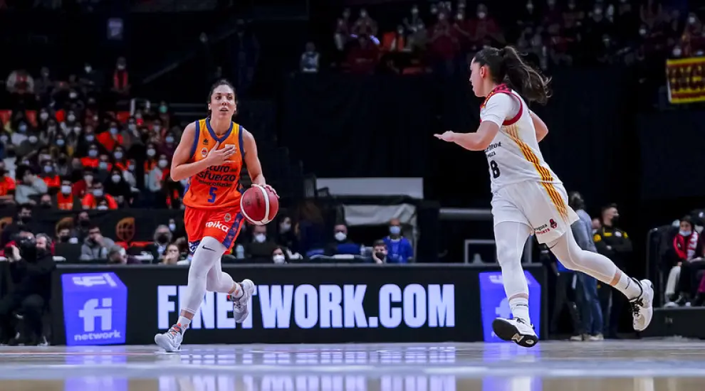 Copa de la Reina 2022: Valencia Basket-Casademont Zaragoza, partido de cuartos de final