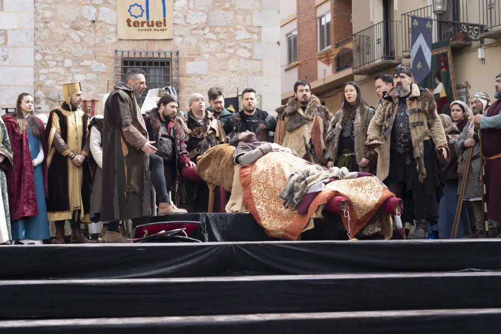 Imágenes del cuarto y último día de las Bodas de Isabel en Teruel: la muerte de los amantes