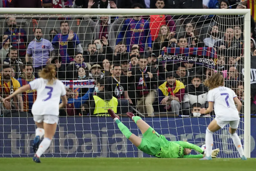 Foto del partido Barcelona - Real Madrid, de la UEFA Champions League Femenina