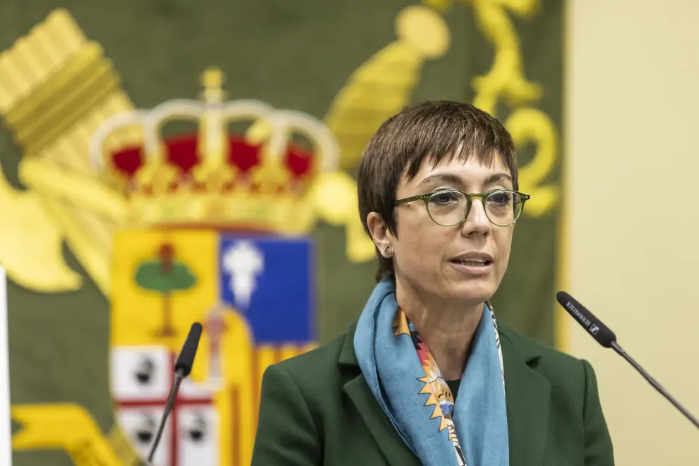 La directora general de la Guardia Civil, María Gámez, presenta el proyecto del cuartel de la Guardia Civil en Valdespartera.