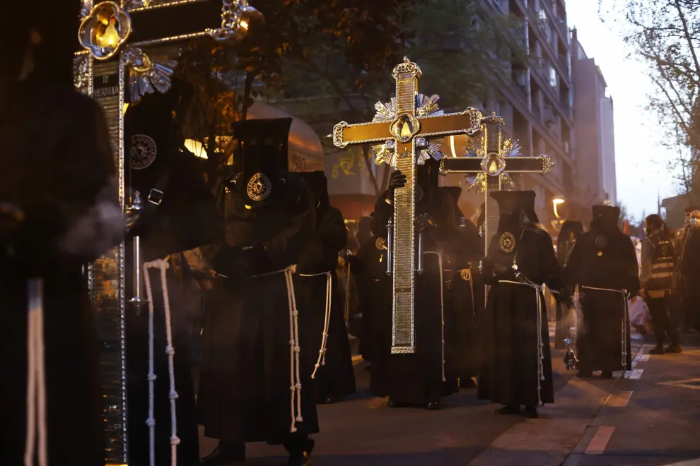 Lunes Santo 2022 en Zaragoza: procesión del Recuerdo