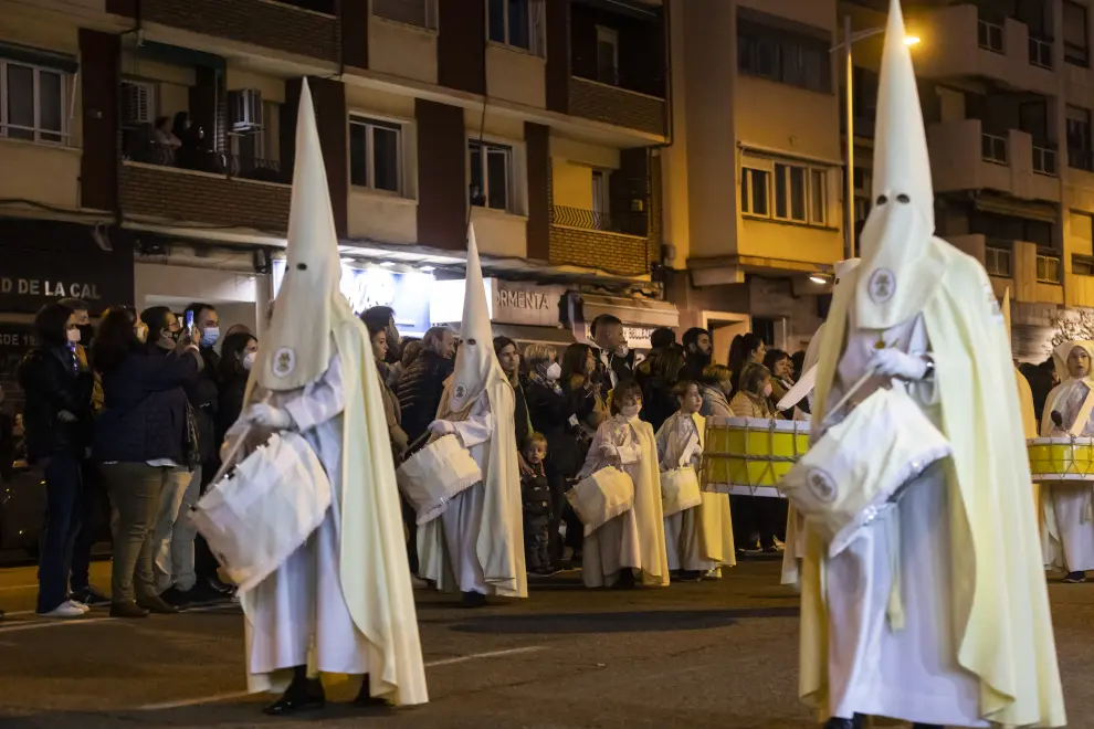 Los cofrades del Perpetuo Socorro procesionaron por el entorno de la avenida Goya.