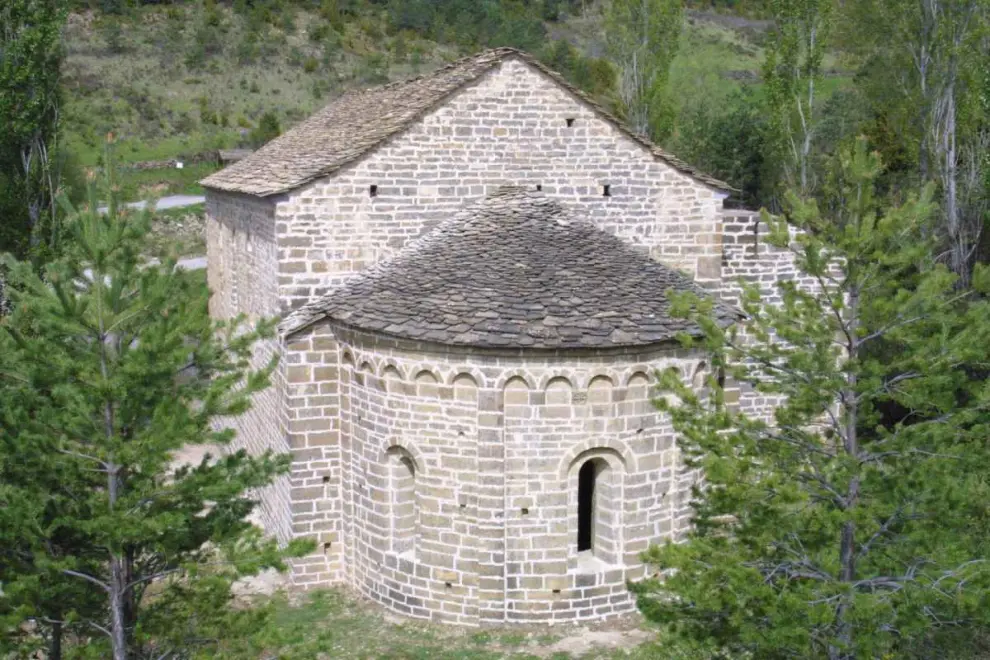 Ermita de San Adrián de Sasabe en Borau