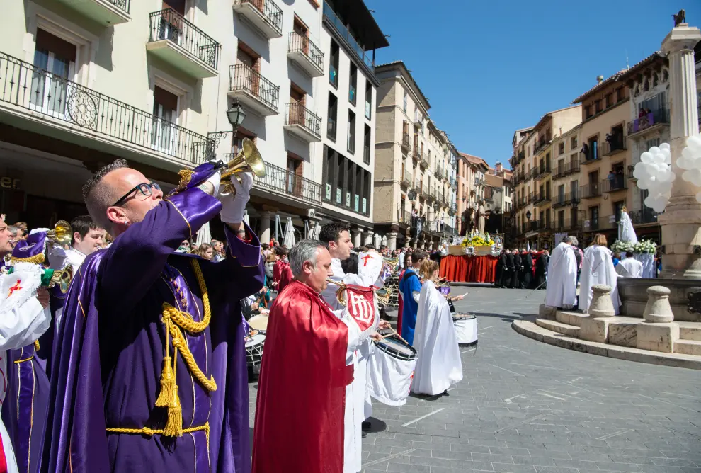 Procesión del Domingo de Resurrección en Teruel.