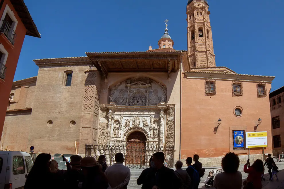 La colegiata de Santa María de Calatayud reabre tras doce años de obras