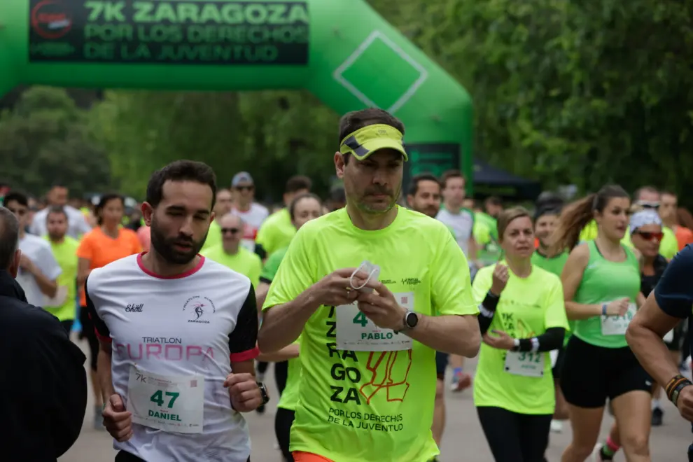 Fotos de la carrera popular 7K en Zaragoza