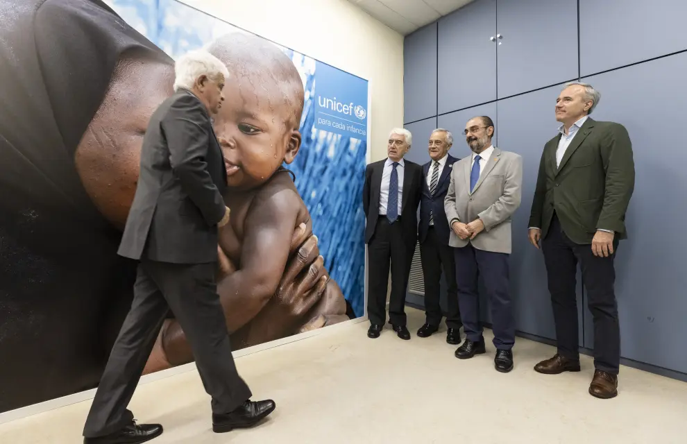 INAUGURACION DE LA NUEVA SEDE DE UNICEF ( ZARAGOZA )) / 03/05/2022 / FOTO : OLIVER DUCH[[[FOTOGRAFOS]]]