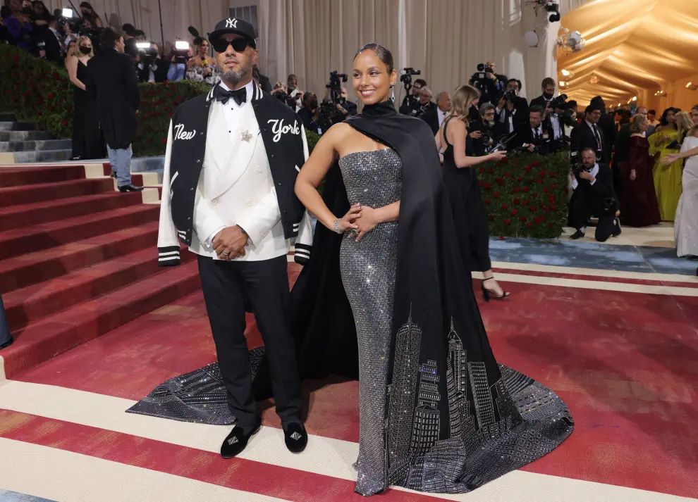 Anderson Paak arrives at the In America: An Anthology of Fashion themed Met Gala at the Metropolitan Museum of Art in New York City, New York, U.S., May 2, 2022. REUTERS/Andrew Kelly FASHION-MET GALA/