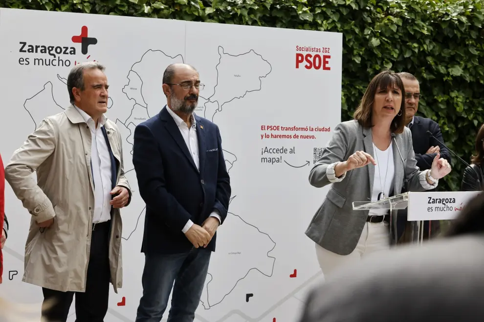 Presentación de la campaña municipal del PSOE Zaragoza