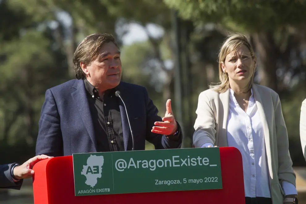 Fotos de la presentación de Aragón Existe